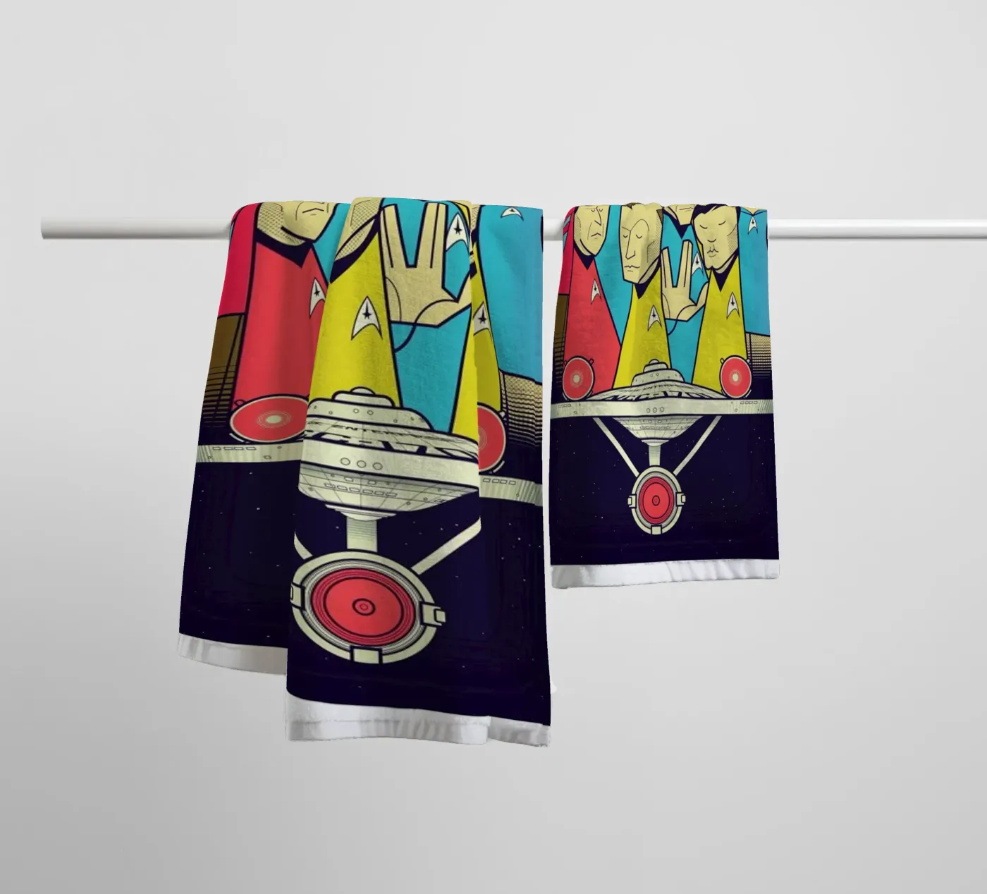 Enterprise badhanddoek van Ale Giorgini