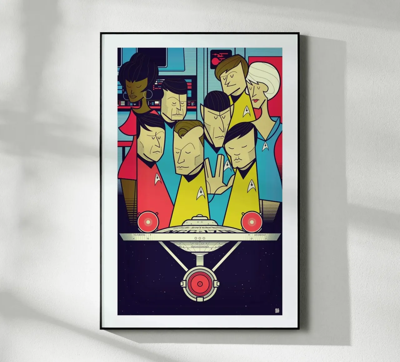 Enterprise plexiglass da Ale Giorgini