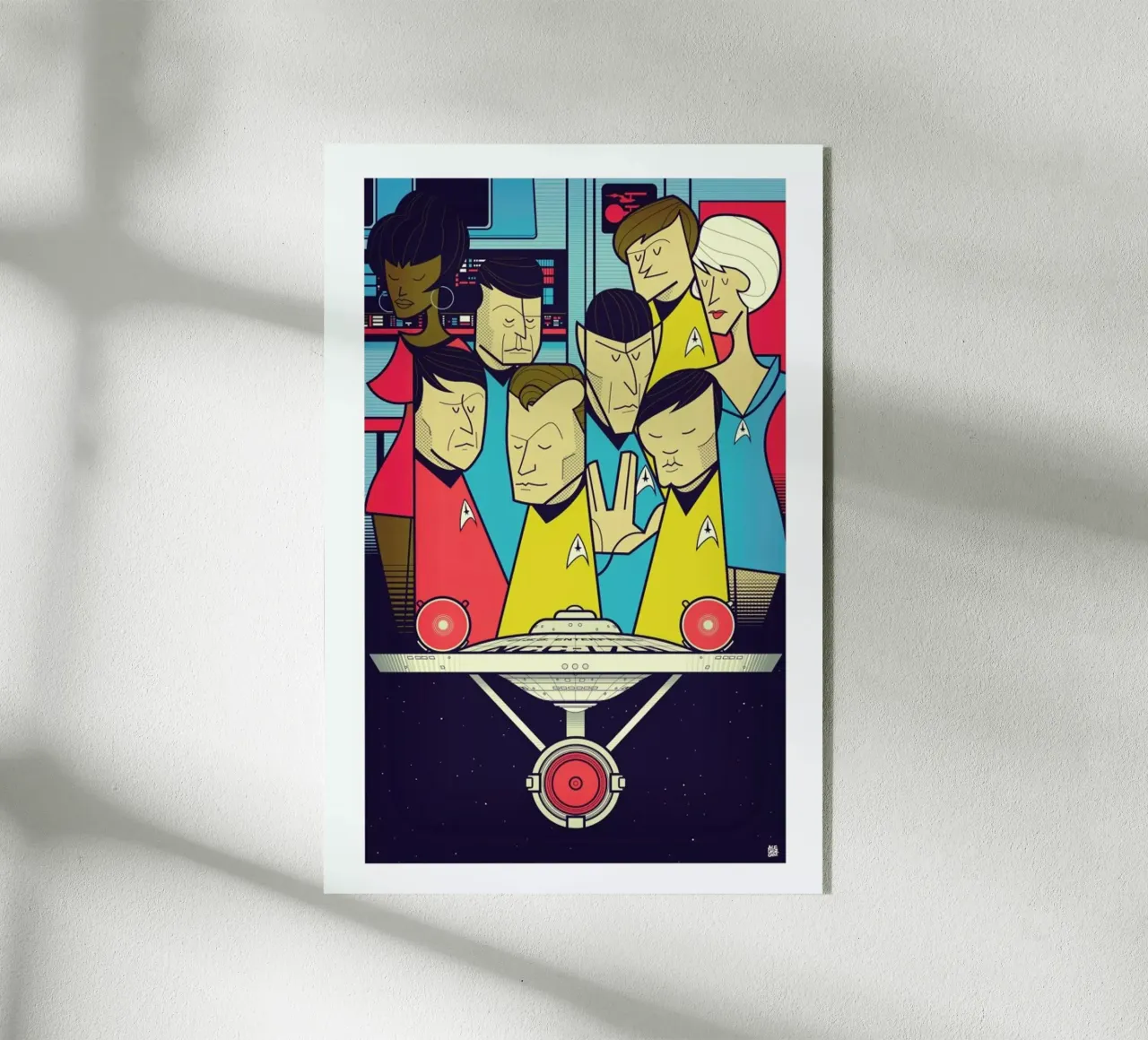 Enterprise plexiglass da Ale Giorgini