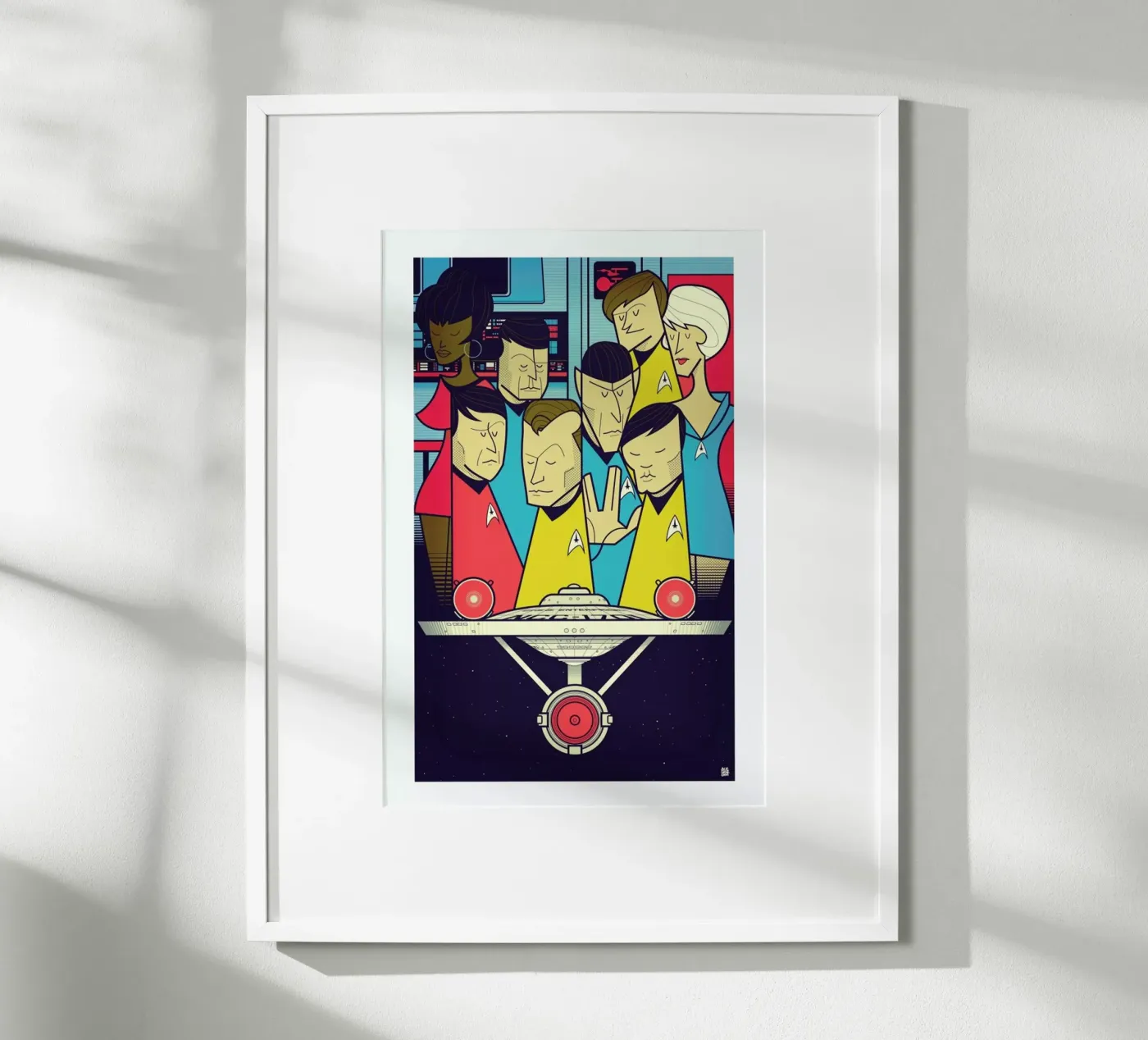 Enterprise poster de Ale Giorgini
