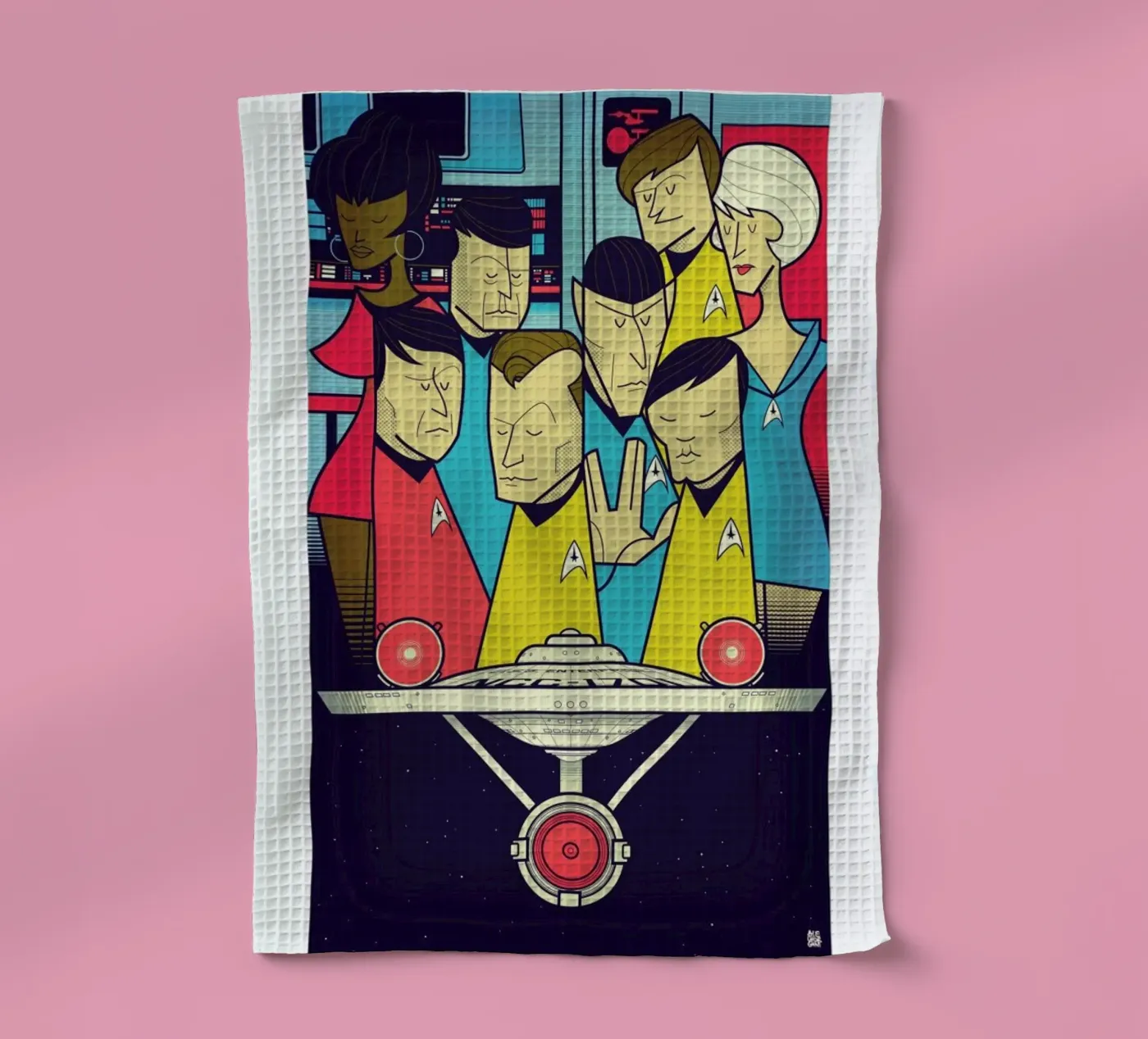 Enterprise torchon de Ale Giorgini