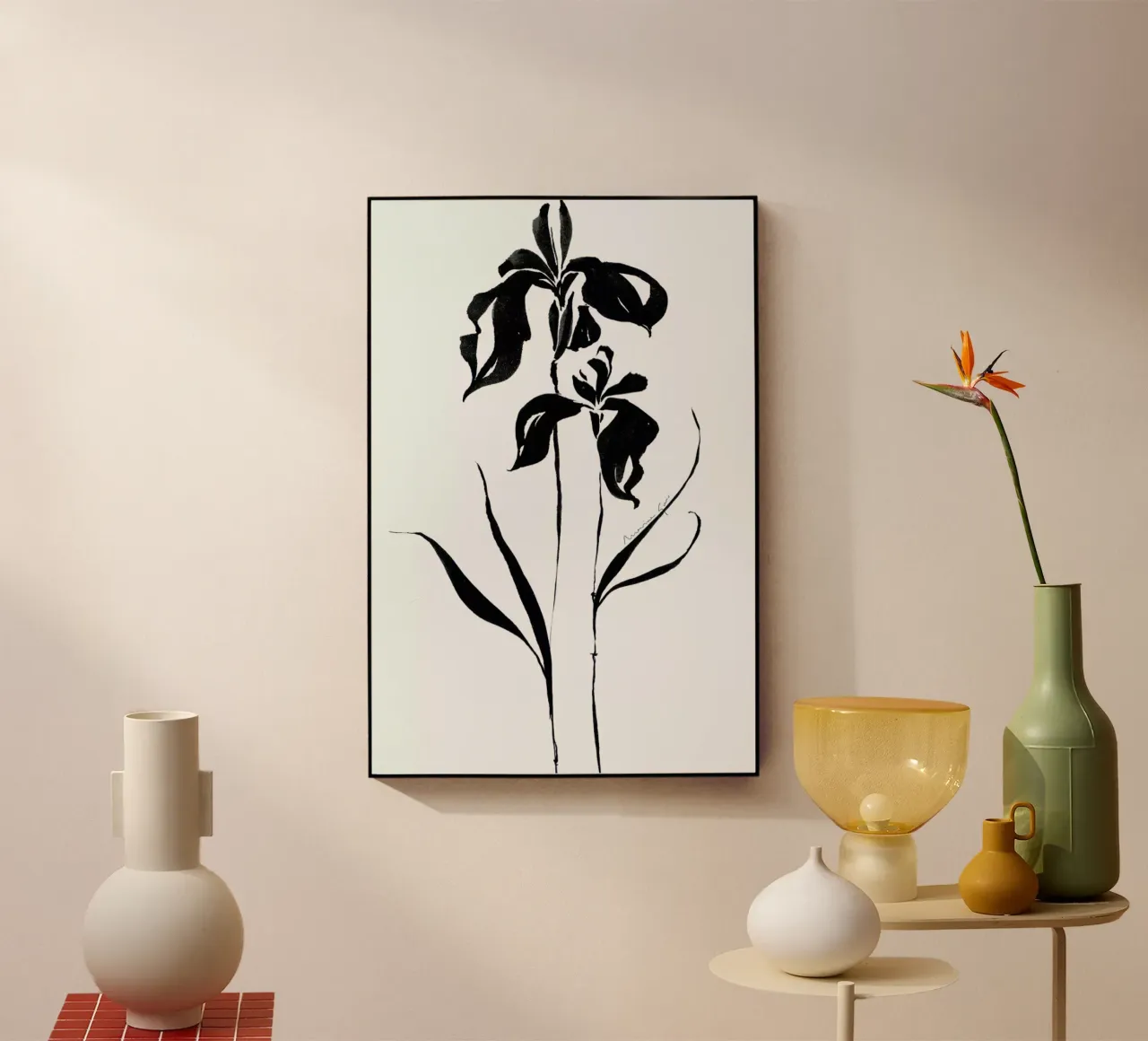 Orchid 4 plexiglass da Marina Guiu