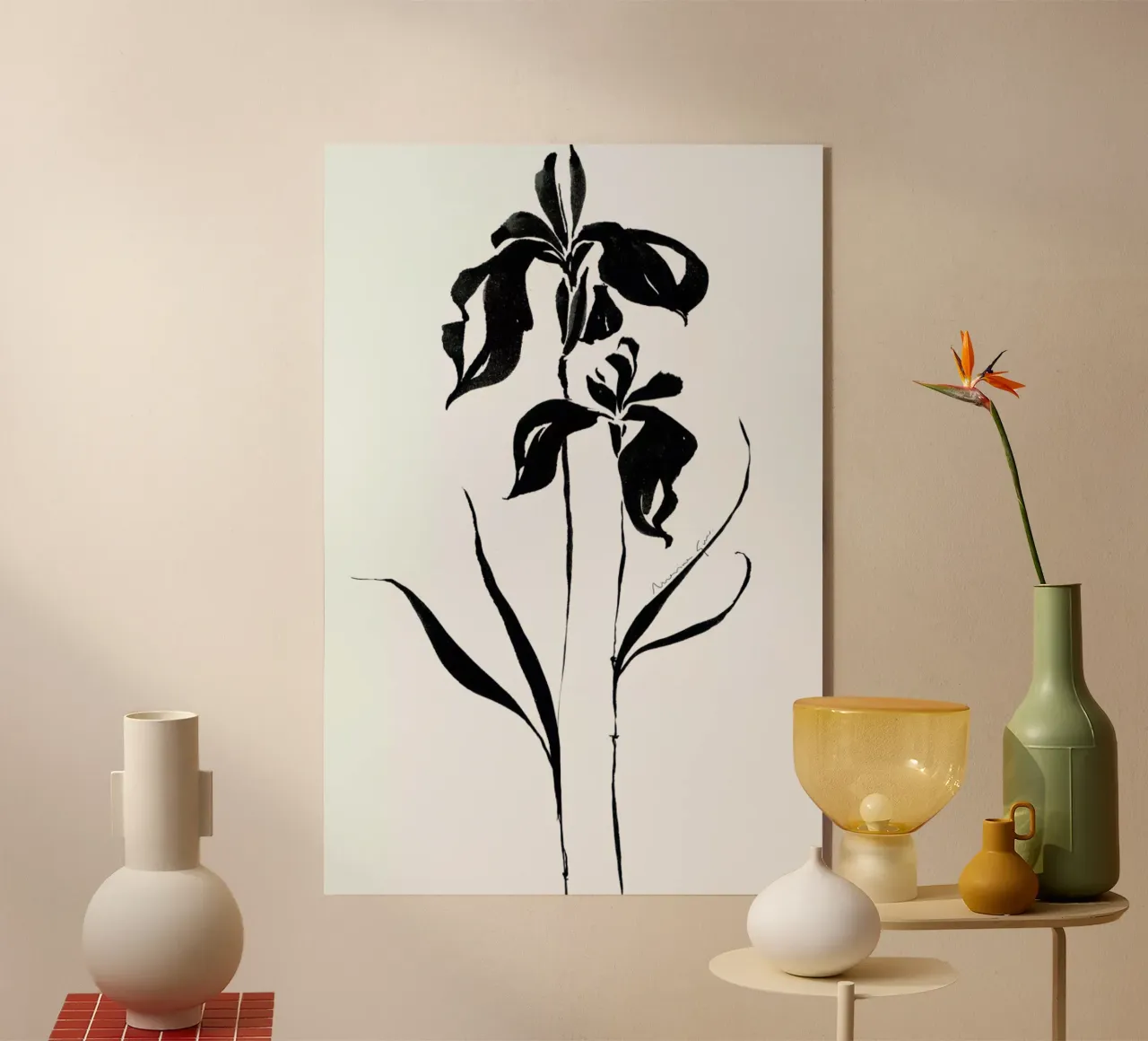 Orchid 4 plexiglass da Marina Guiu