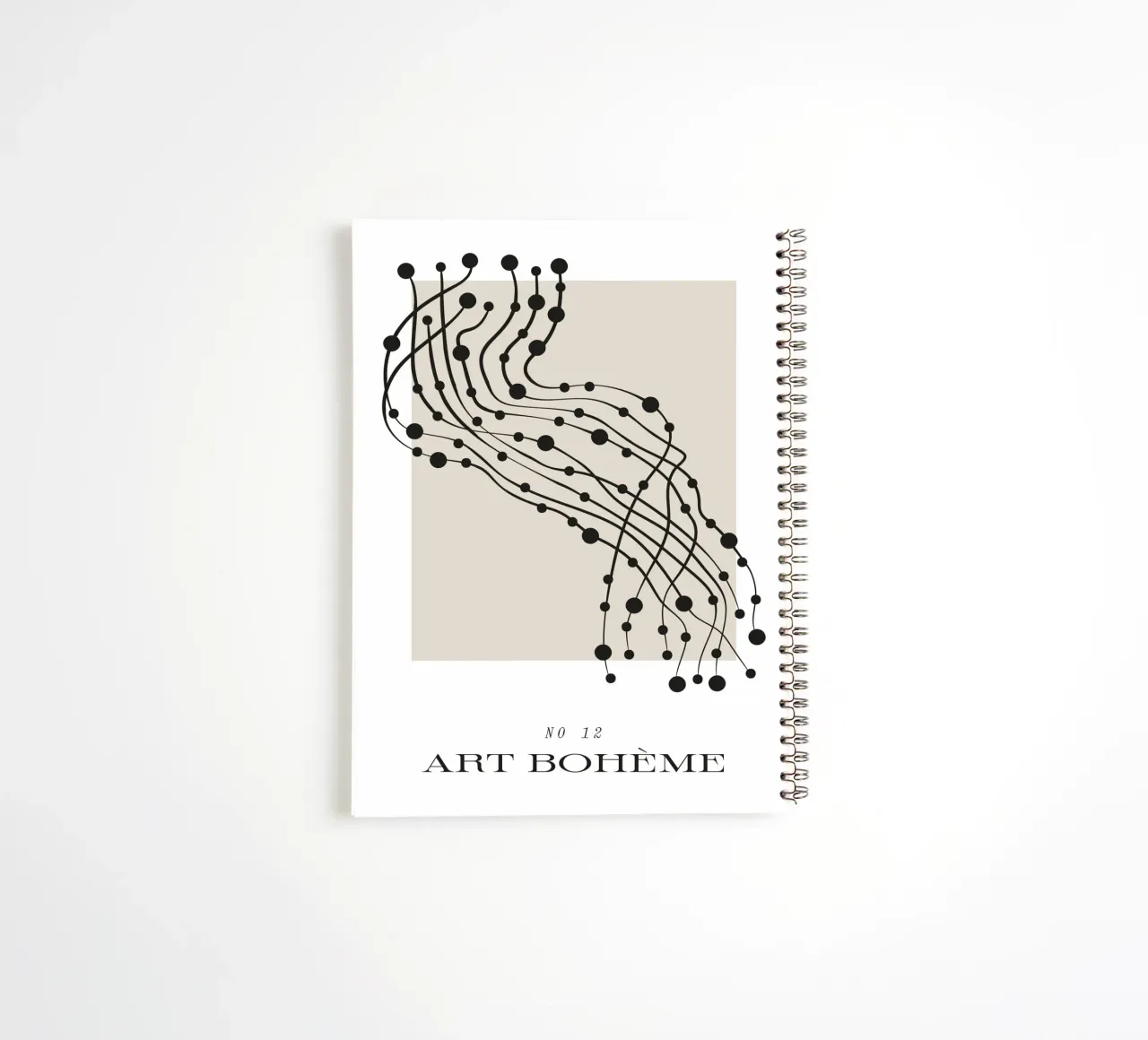 Art Boheme No 01 diario ad anelli da treechild