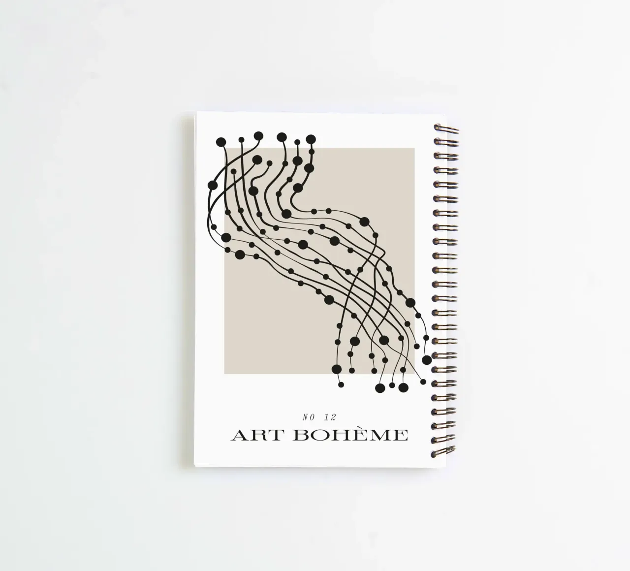 Art Boheme No 01 diario ad anelli da treechild