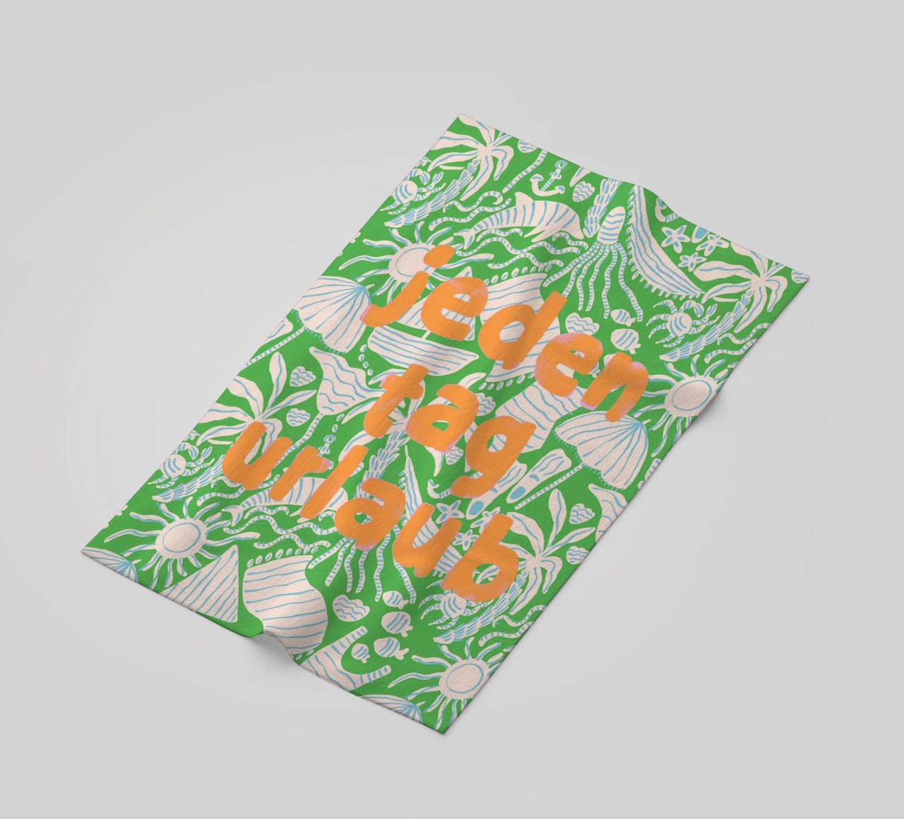 Des vacances tous les jours serviette de plage de All Colours