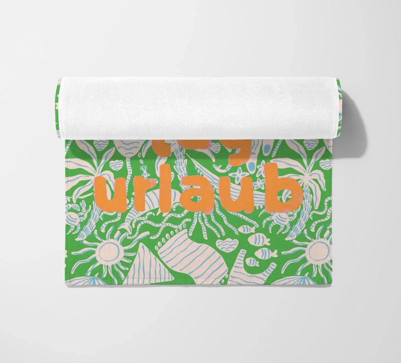 Des vacances tous les jours serviette de plage de All Colours