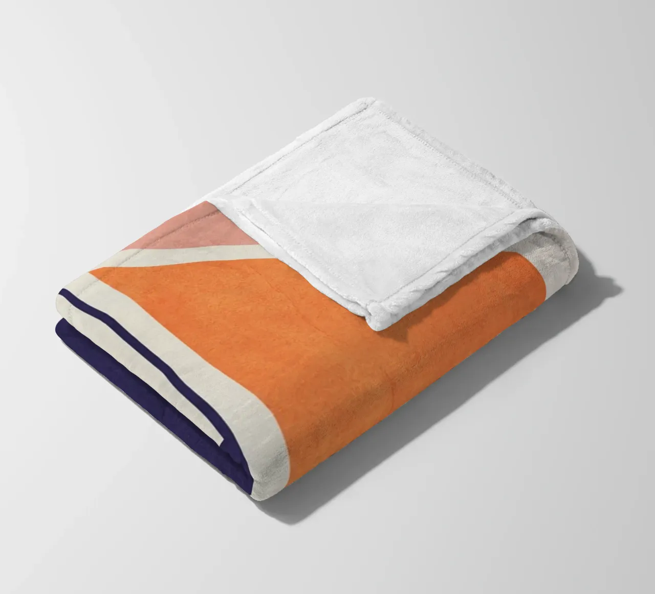Modern Abstraction 17 fleece blanket by Gaite