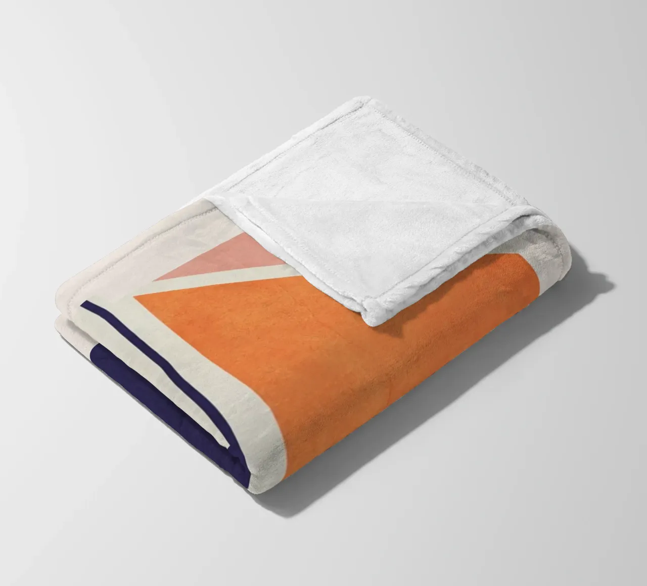 Modern Abstraction 17 fleece blanket by Gaite