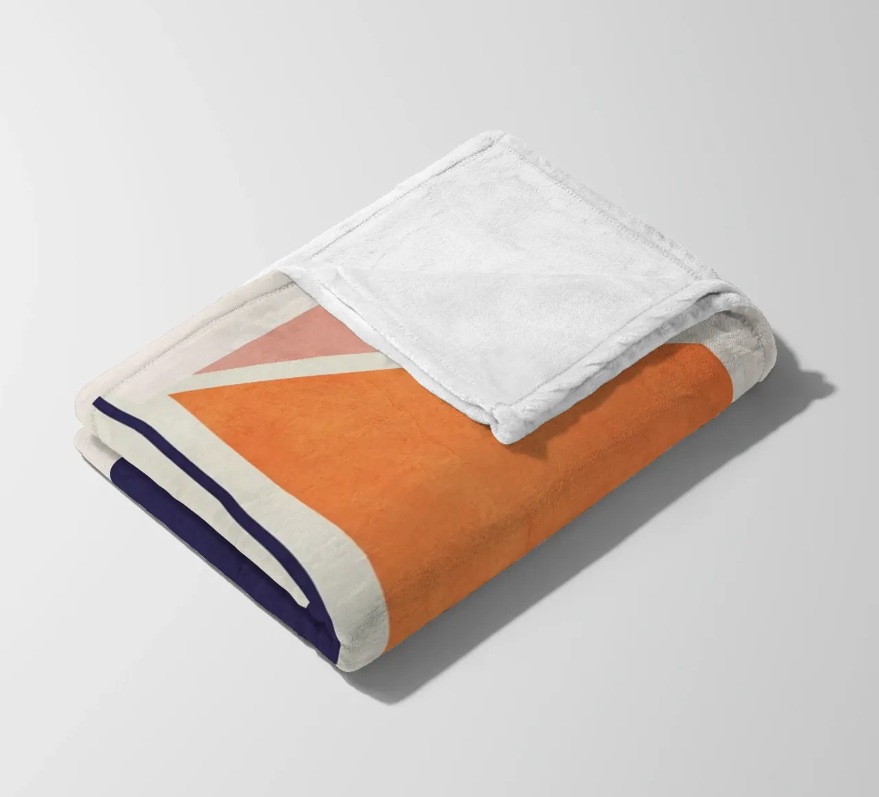 Modern Abstraction 17 fleece blanket by Gaite