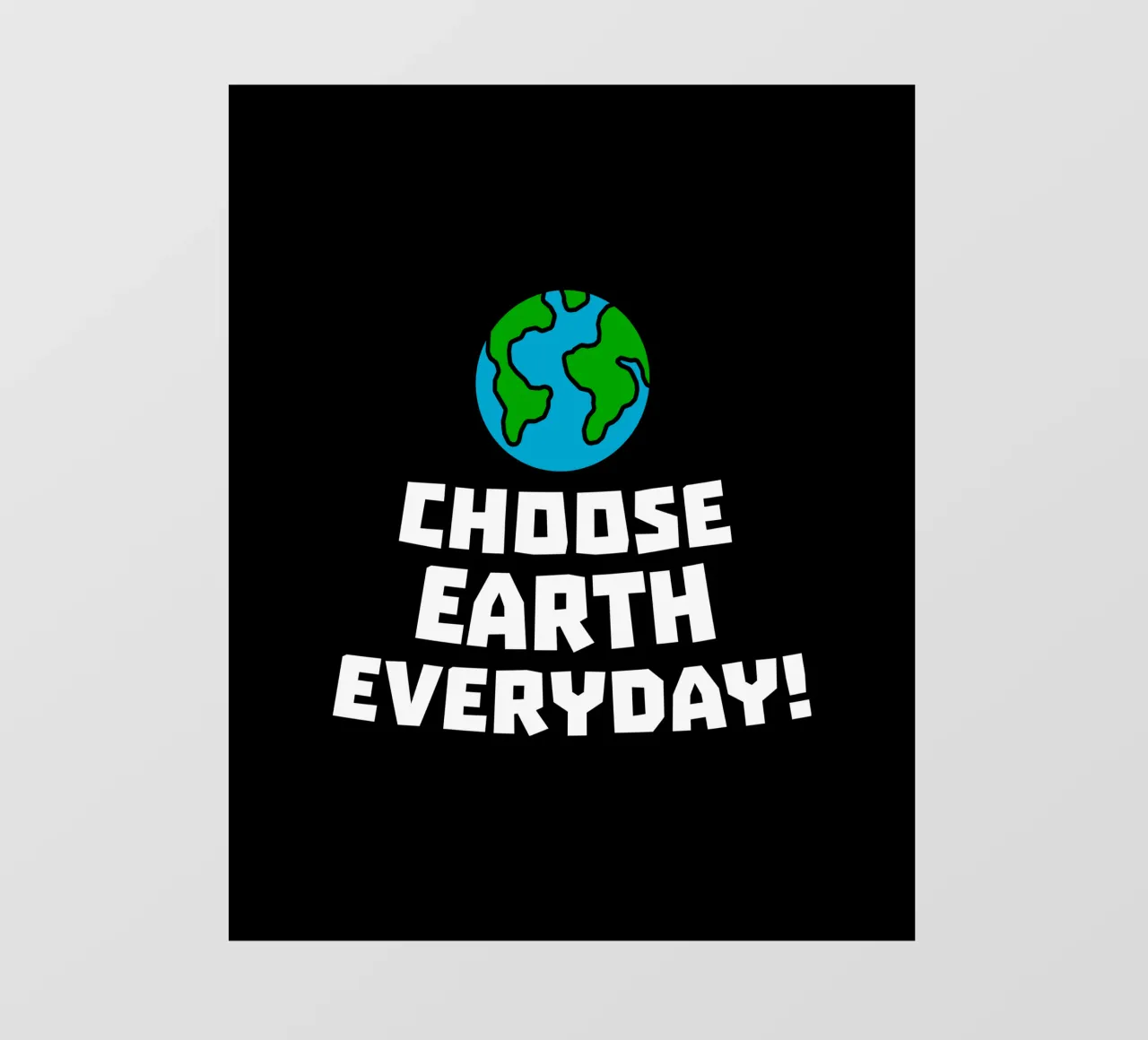 Choose earth everyday pellicola backlit da greencitiesmovement