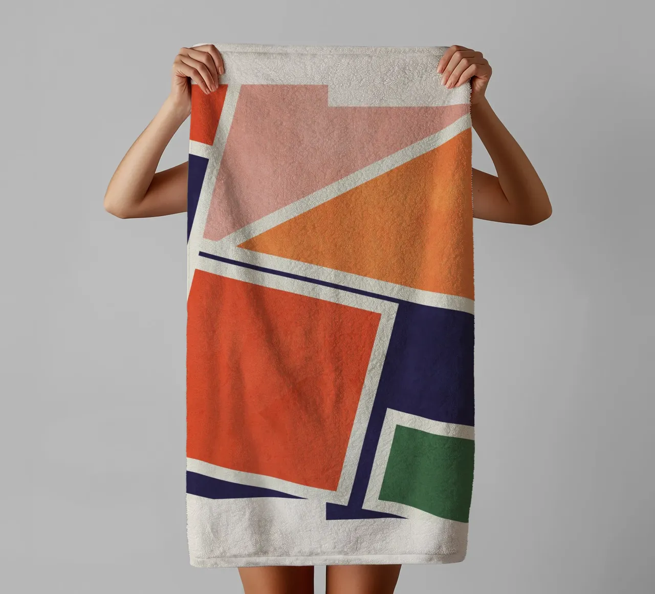 Modern Abstraction 18 towel by Gaite