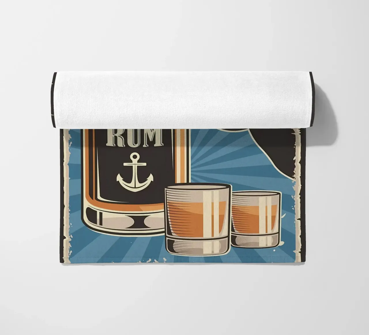 Rum and cat telo mare da Monique A Hooper