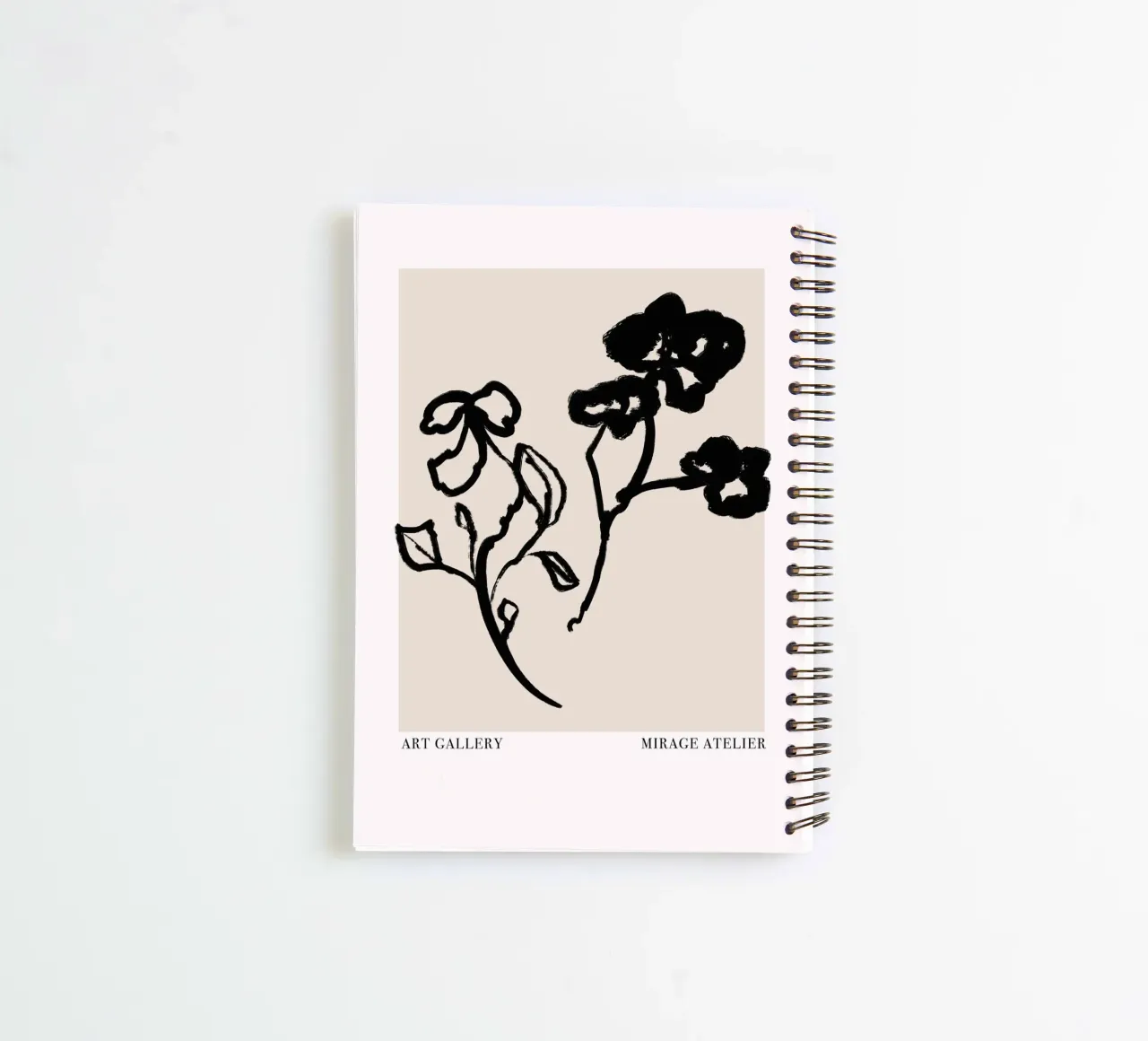 Art Gallery Mirage No 01 diario ad anelli da treechild