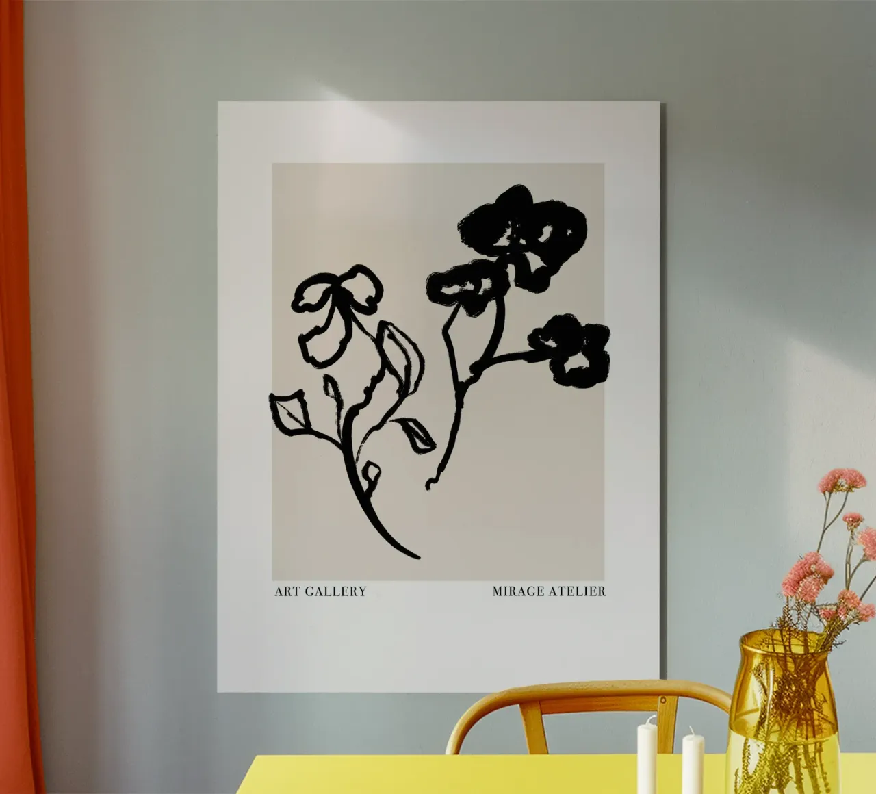 Art Gallery Mirage No 01 alluminio dibond da treechild