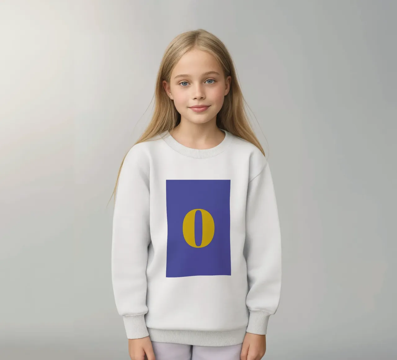 Blue Number 0 felpa bambino da Studio One