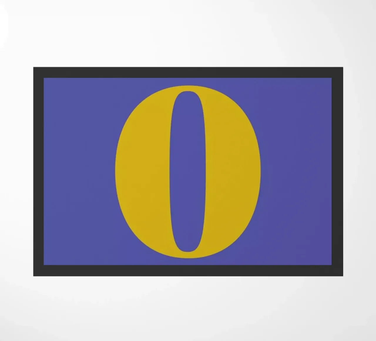 Blue Number 0 zerbino da Studio One