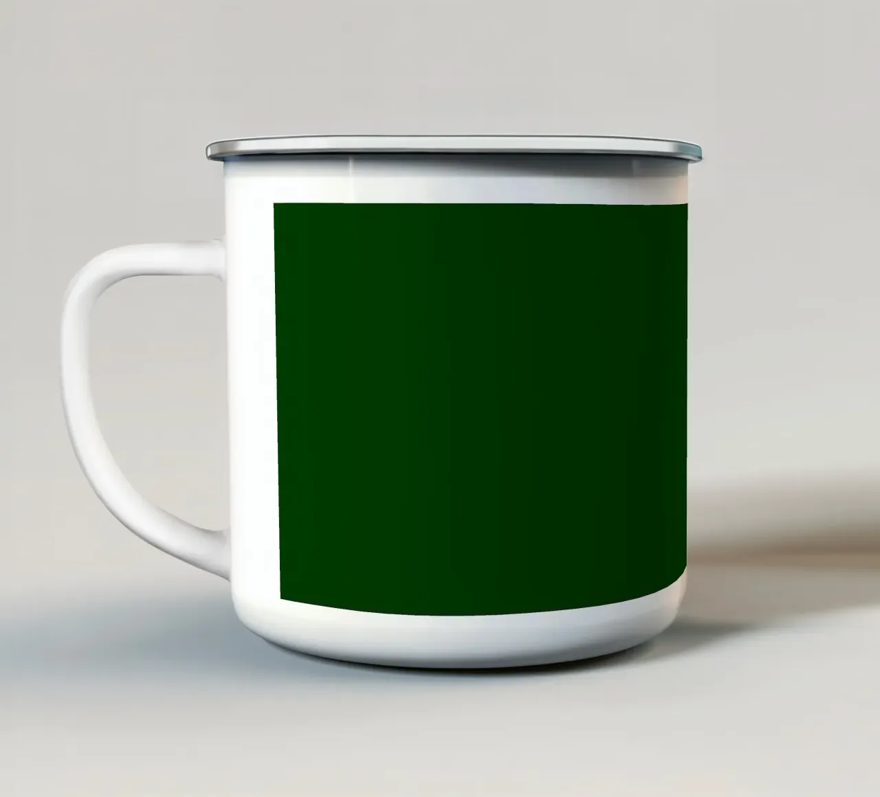 Climate action can't wait mug en émail de greencitiesmovement