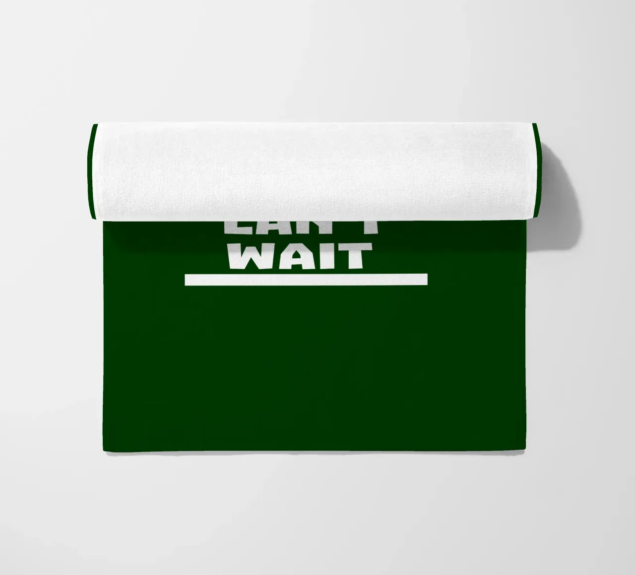 Climate action can't wait serviette de plage de greencitiesmovement