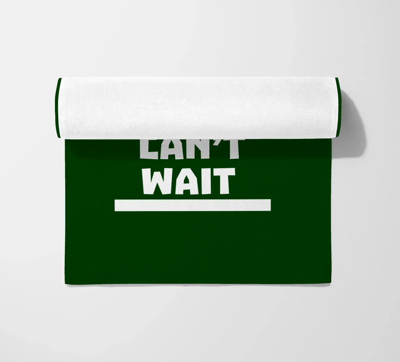 Climate action can't wait serviette de plage de greencitiesmovement