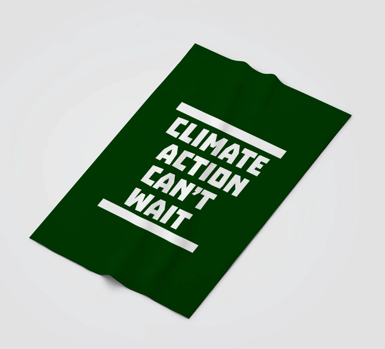 Climate action can't wait coperta in pile da greencitiesmovement