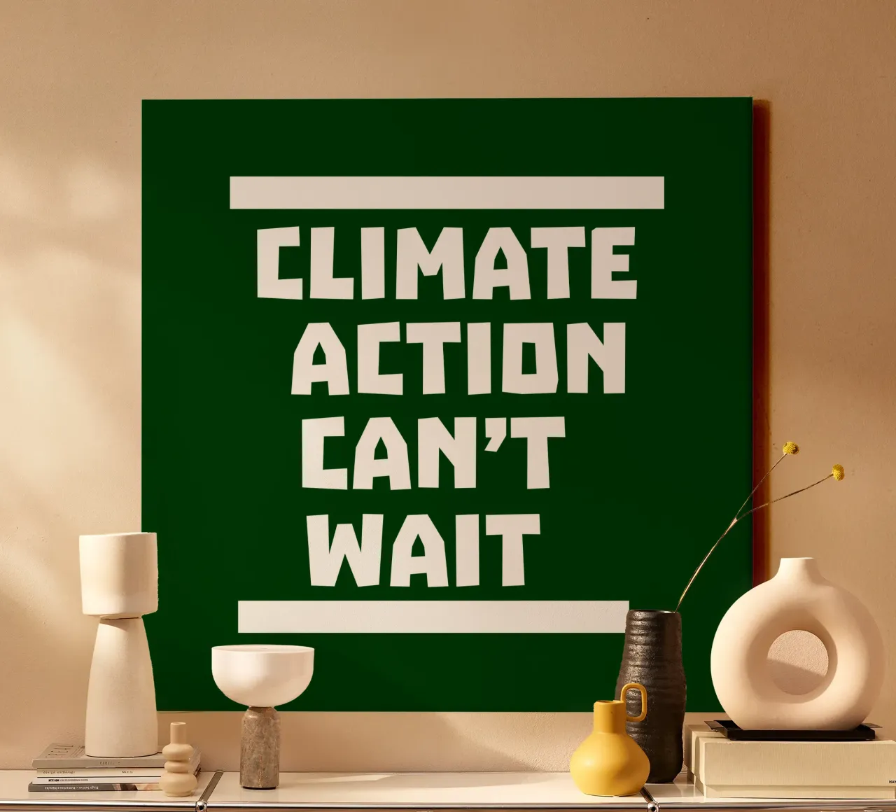 Climate action can't wait canvas by greencitiesmovement