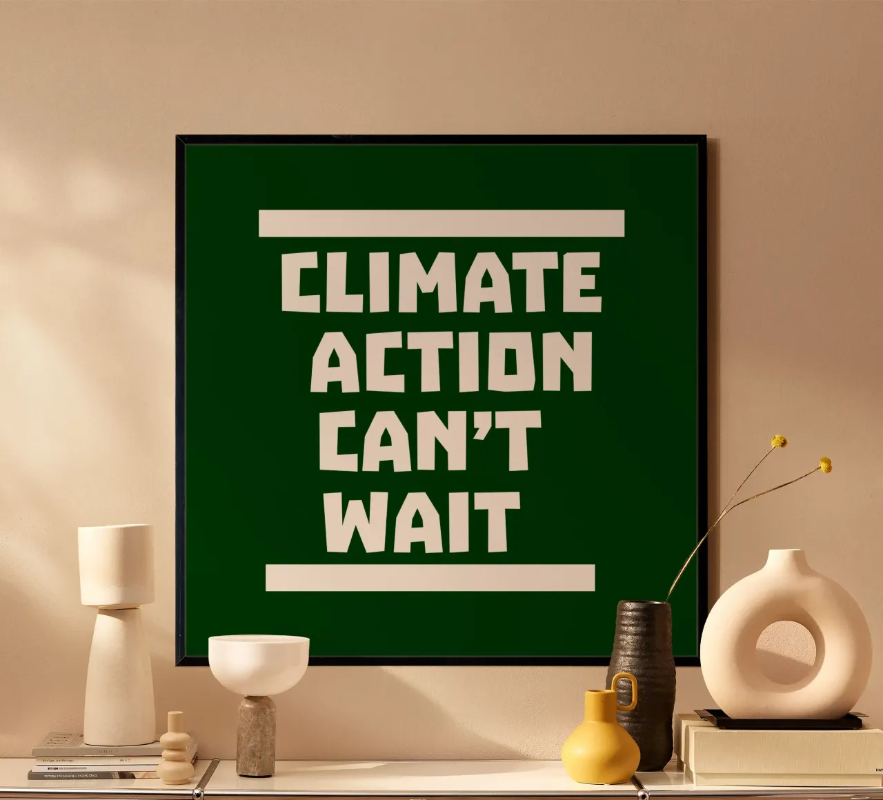 Climate action can't wait Hahnemühle von greencitiesmovement