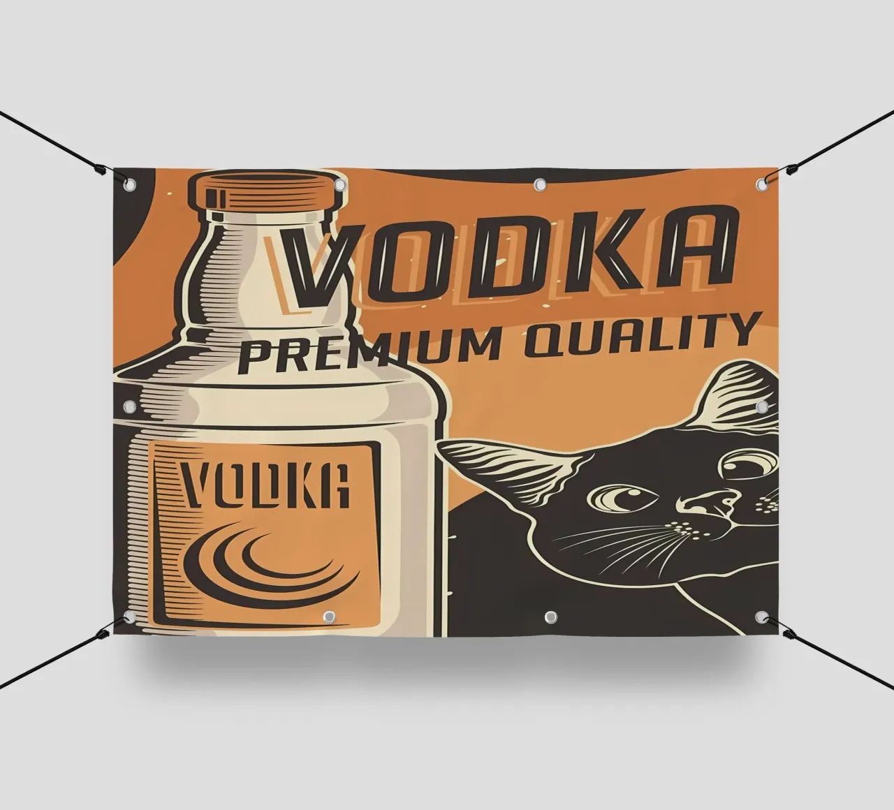 Gatto Vodka telo in pvc da Monique A Hooper