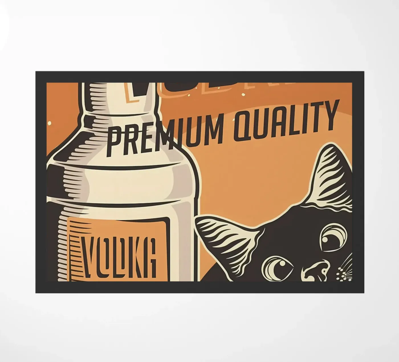 Wodka Kat deurmat van Monique A Hooper