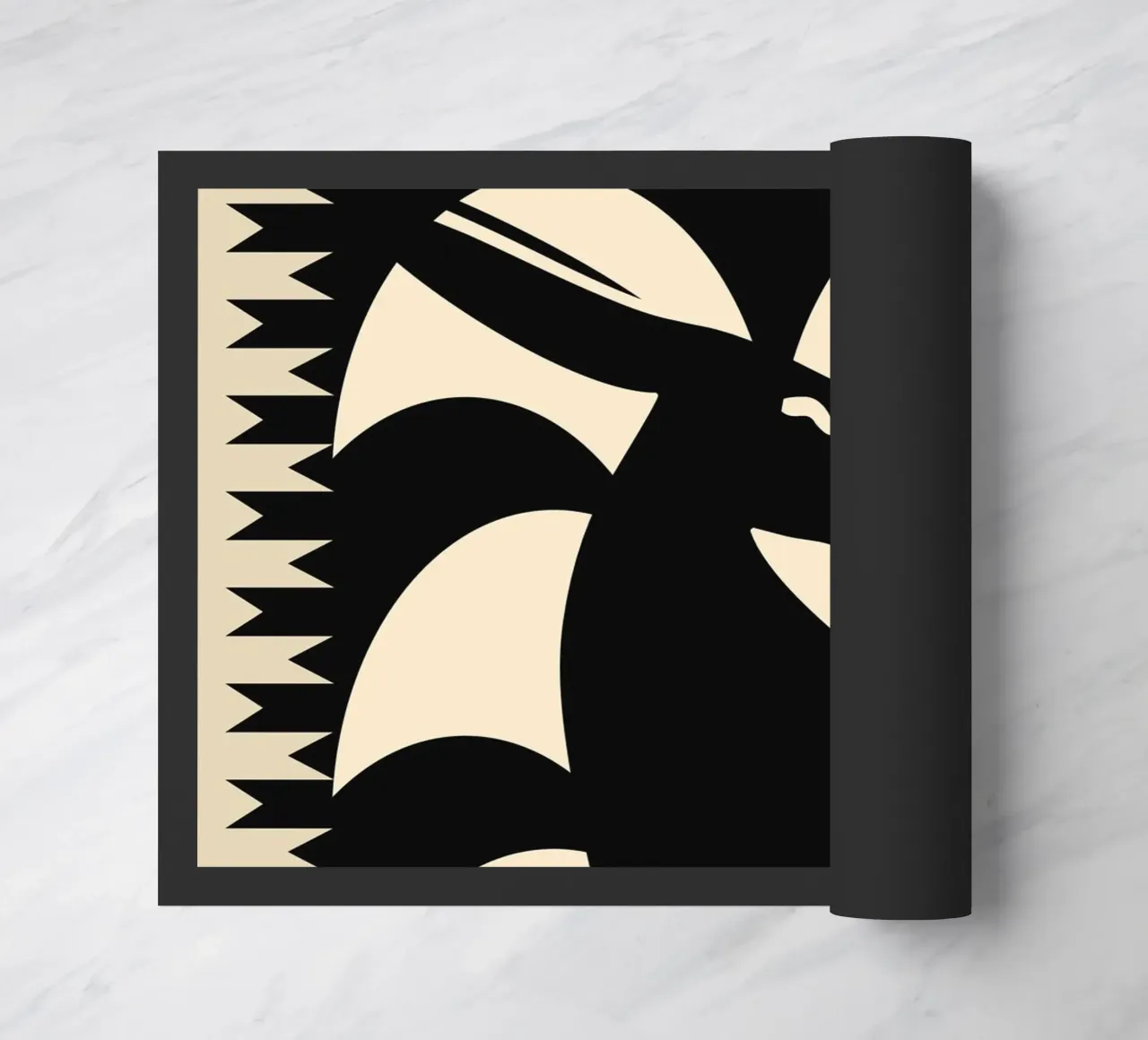 Coniglio minimalista zerbino da Gaite