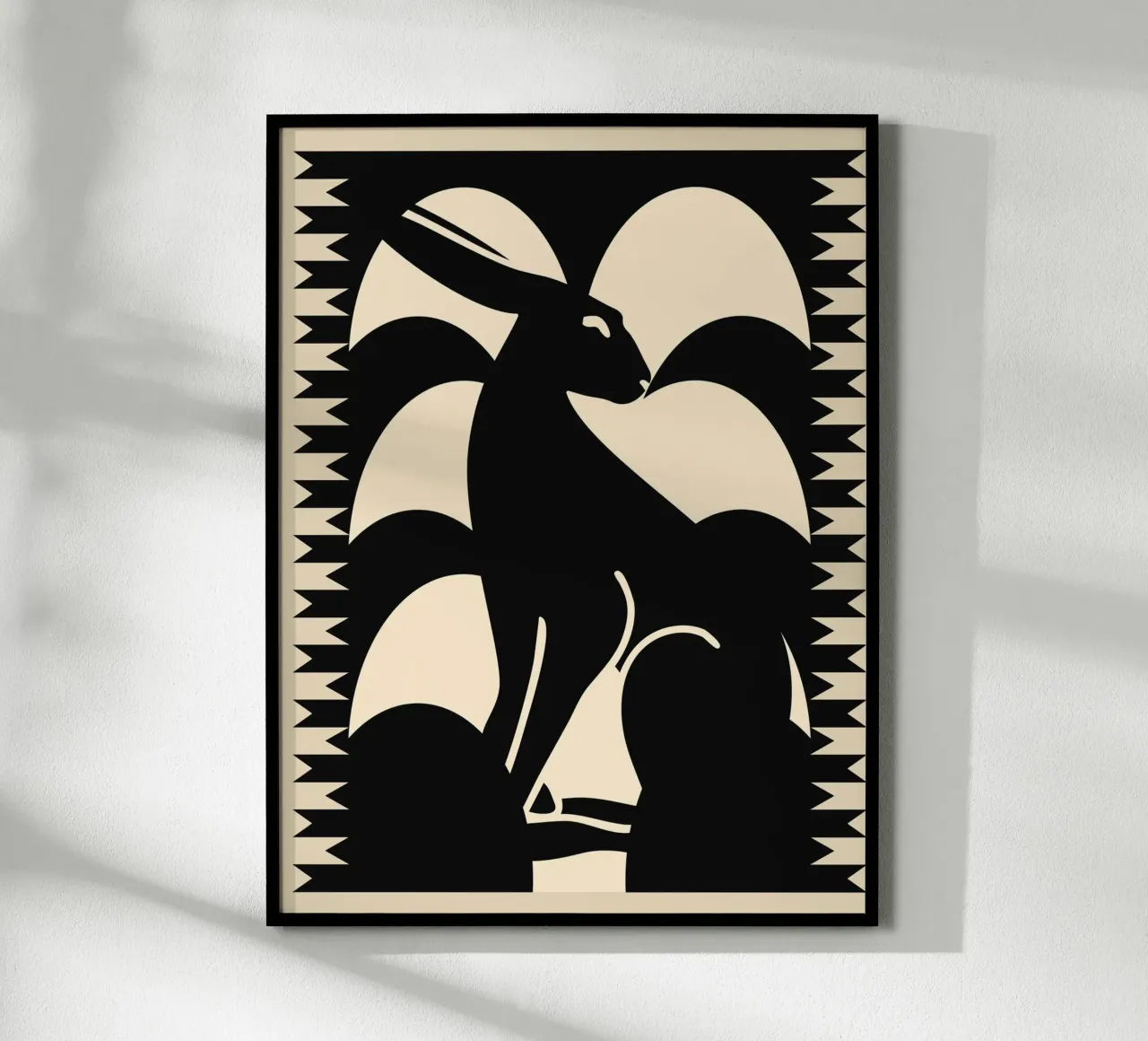 Minimalist Rabbit hahnemühle by Gaite