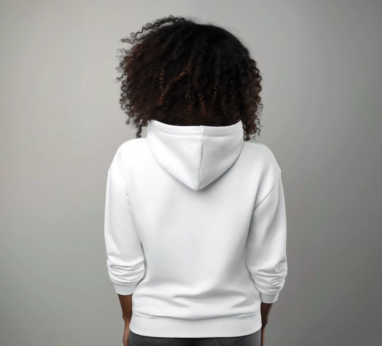Coniglio minimalista 7 felpa con cappuccio da Gaite