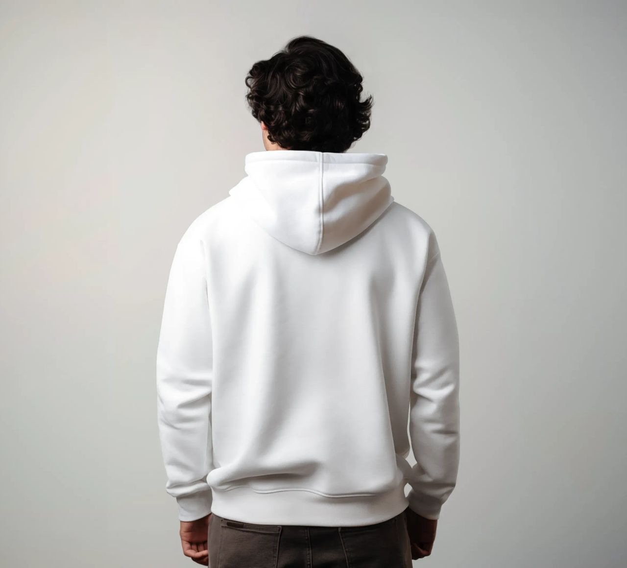 Coniglio minimalista 7 felpa con cappuccio da Gaite