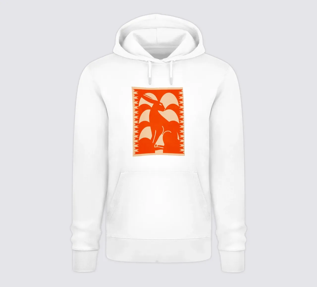 Minimalist Rabbit 7 hoodie by Gaite