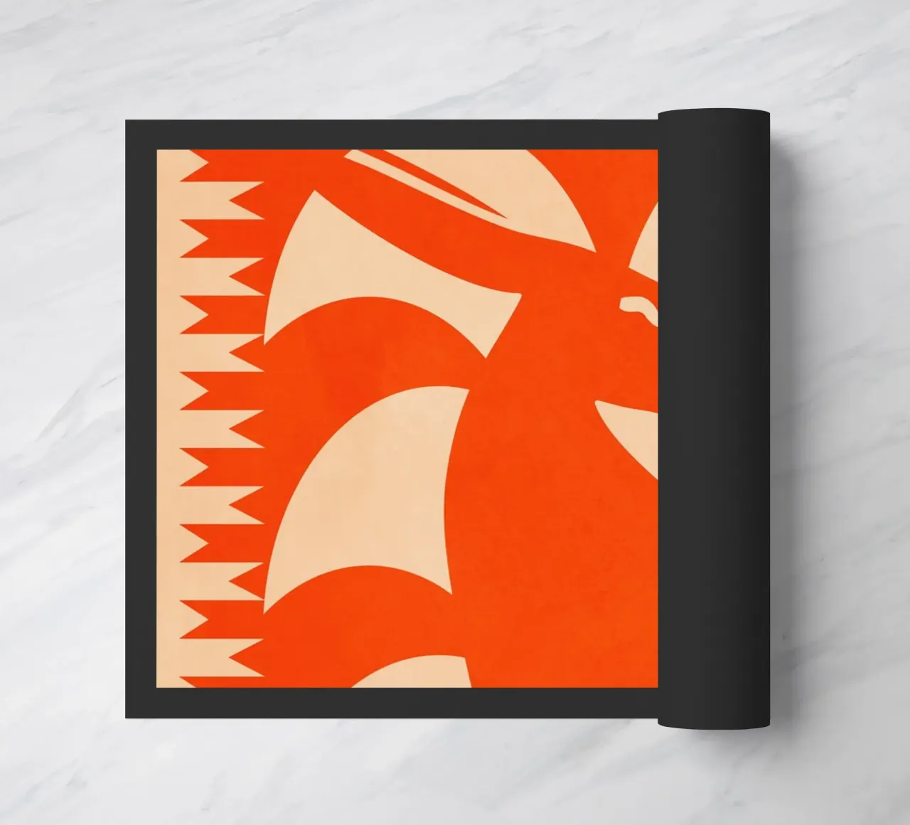 Coniglio minimalista 7 zerbino da Gaite