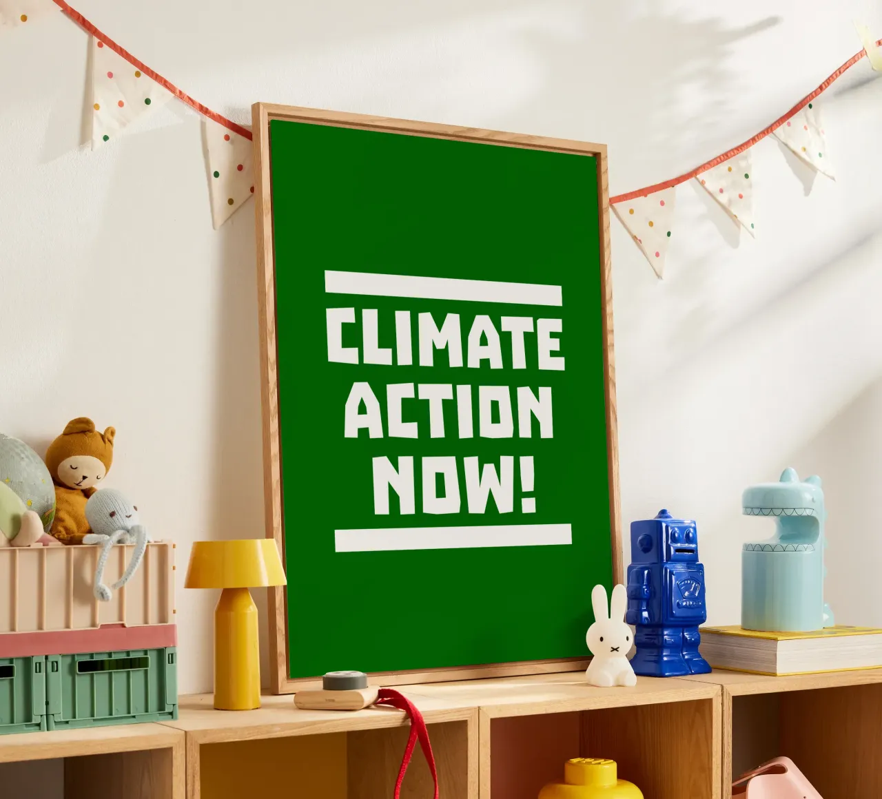 Climate action now plexiglass da greencitiesmovement