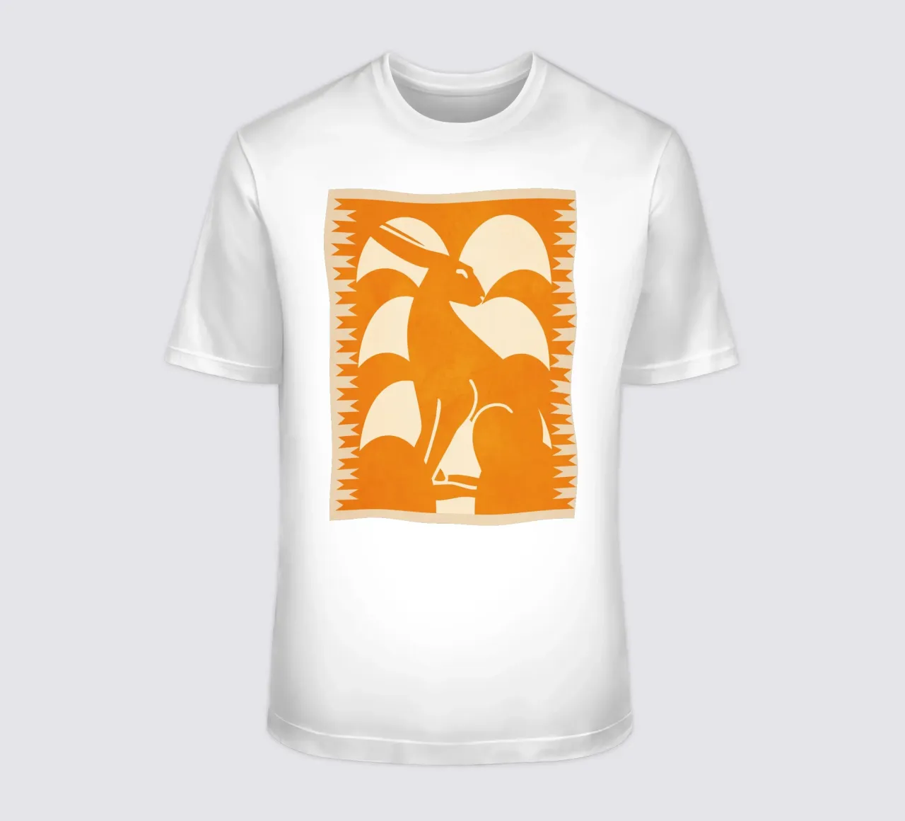 Coniglio minimalista 3 t-shirt da Gaite