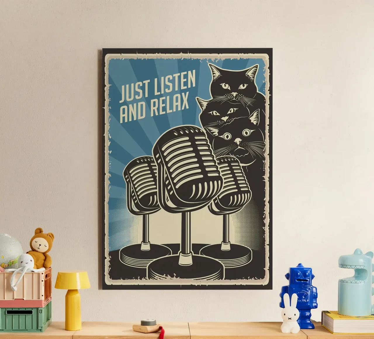 Funny Cat Podcast forex plate by Monique A Hooper