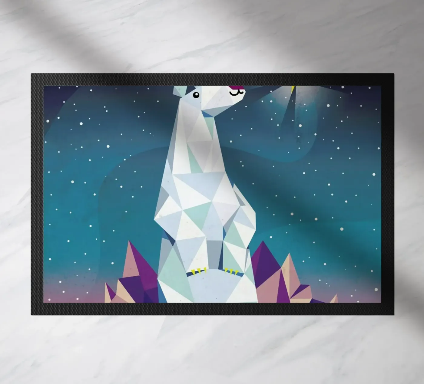 Geo Bear deurmat van DinoMike