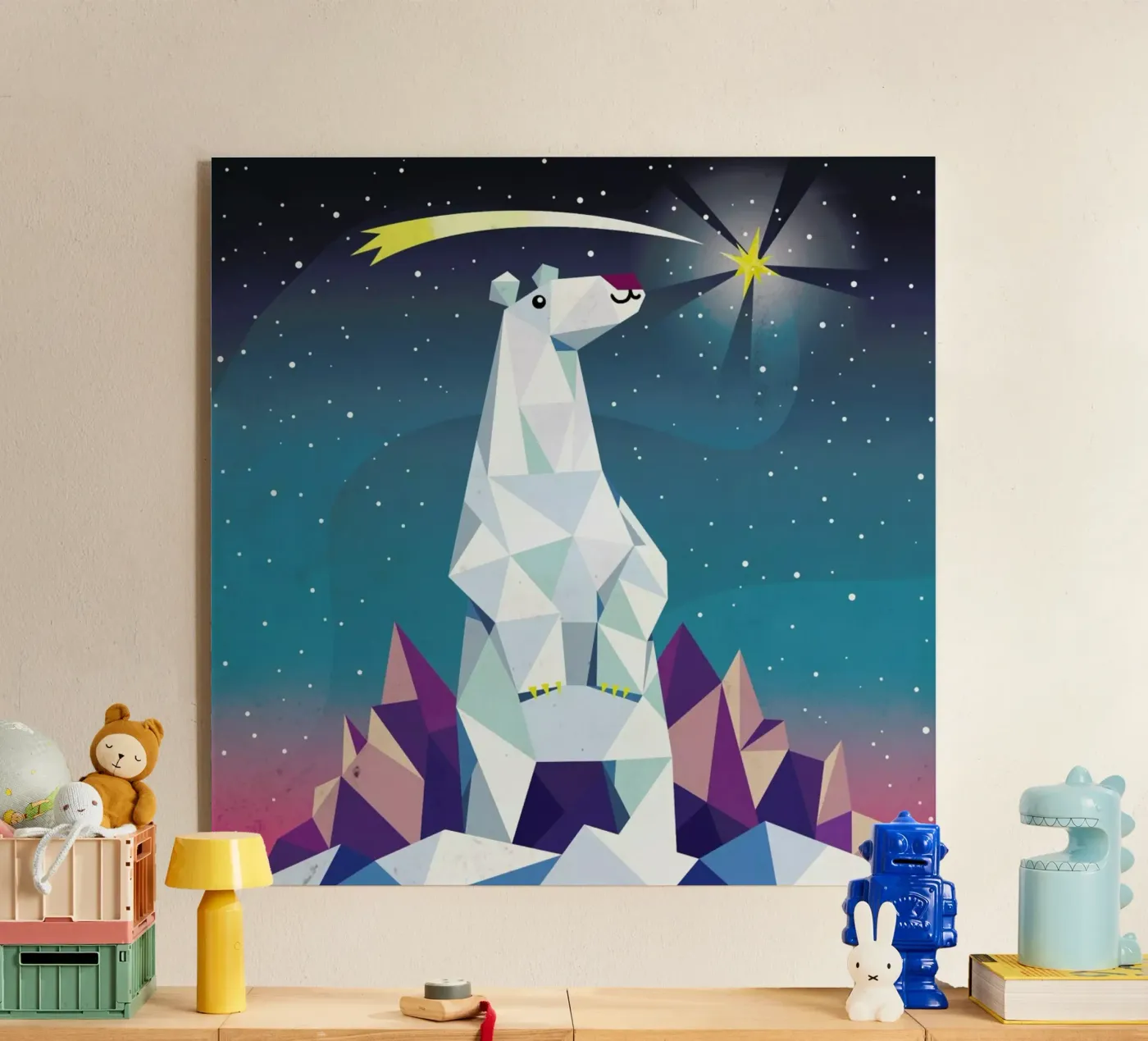 Geo Bear plexiglas de DinoMike