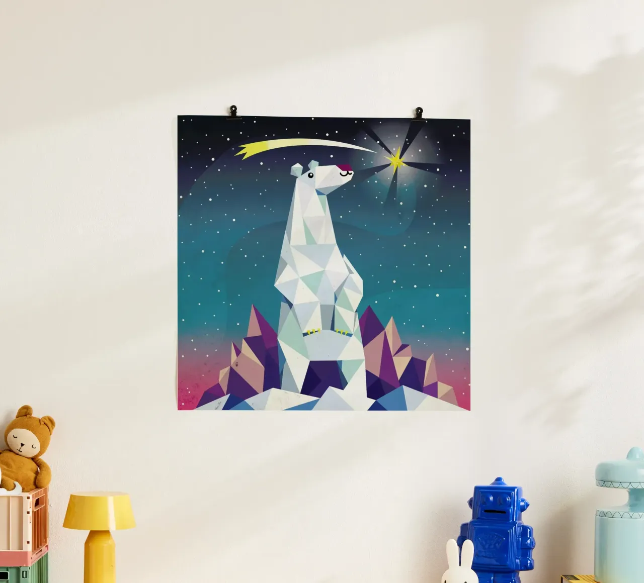 Geo Bear carta hahnemühle da DinoMike