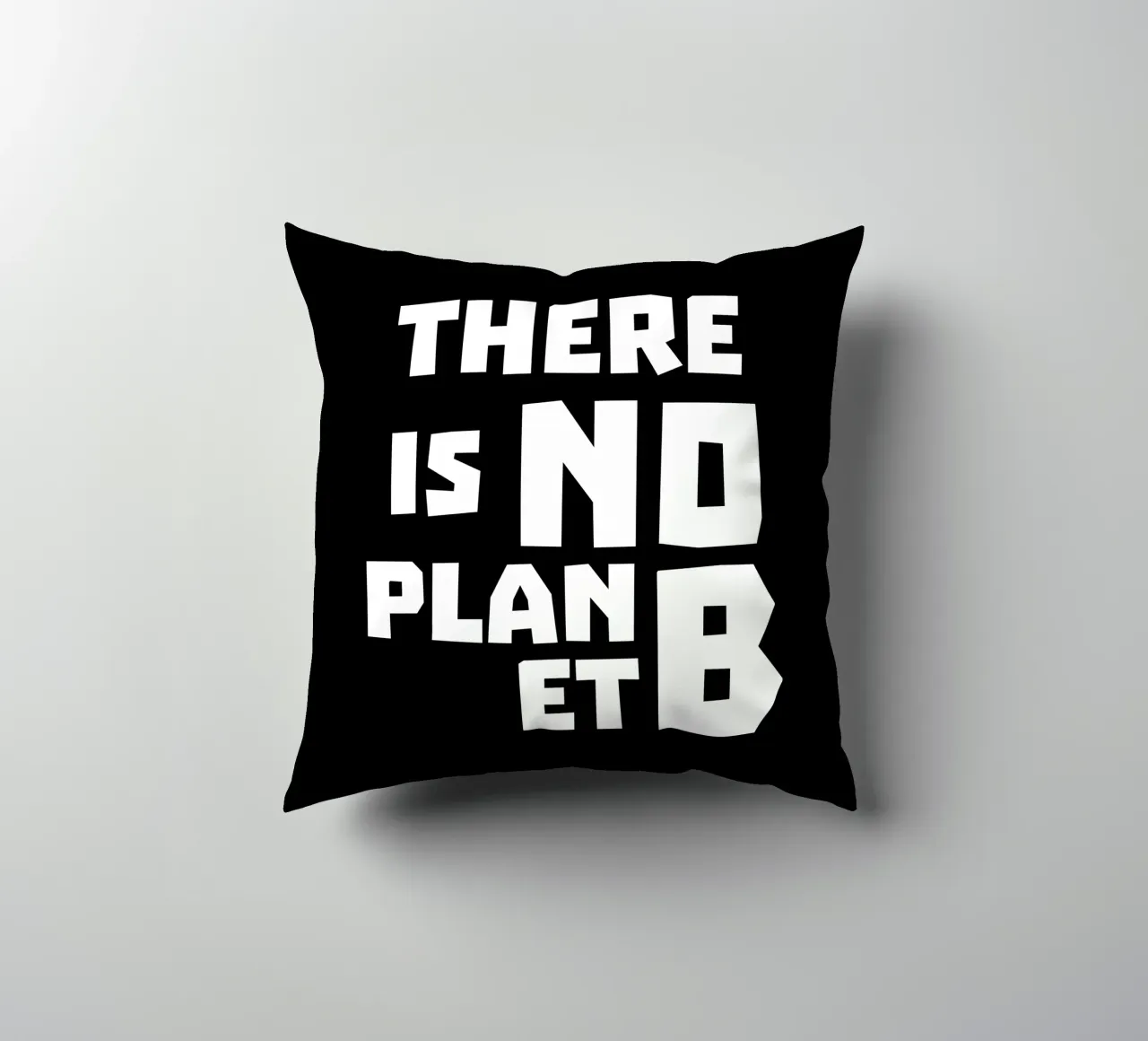 There is no planet b kussen van greencitiesmovement