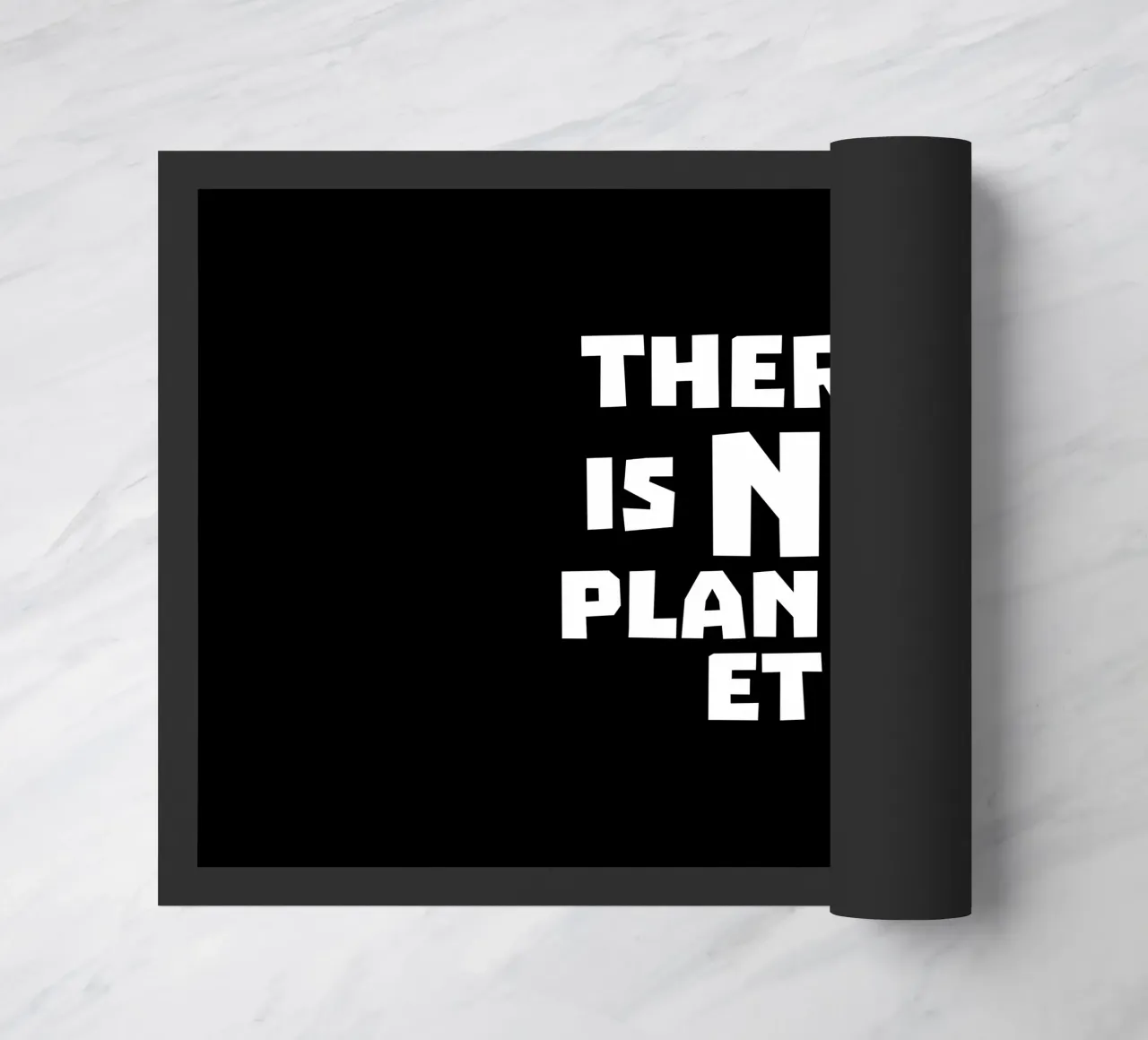 There is no planet b Fußmatte von greencitiesmovement