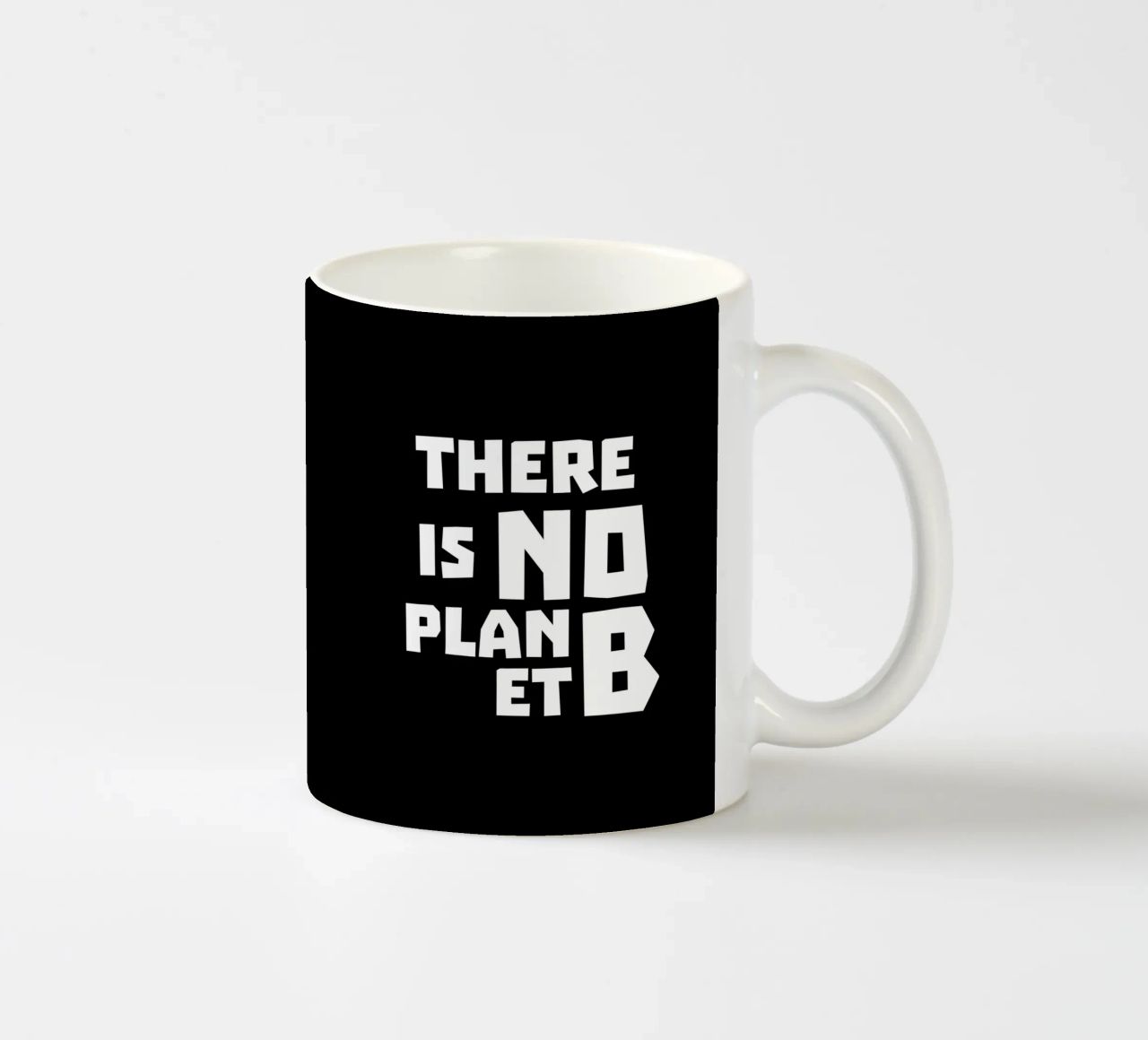 There is no planet b tazza in ceramica da greencitiesmovement
