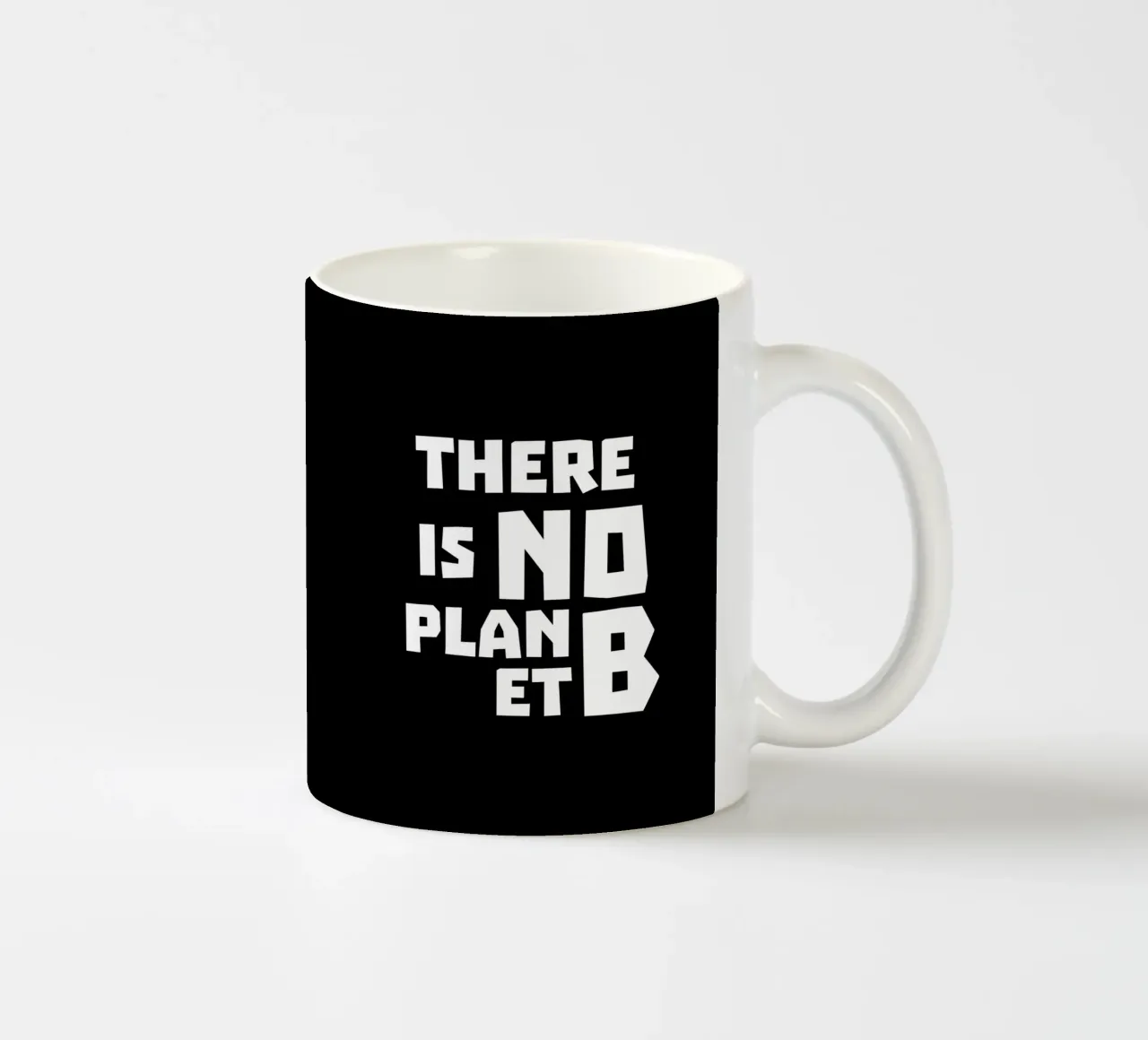 There is no planet b mug en céramique de greencitiesmovement