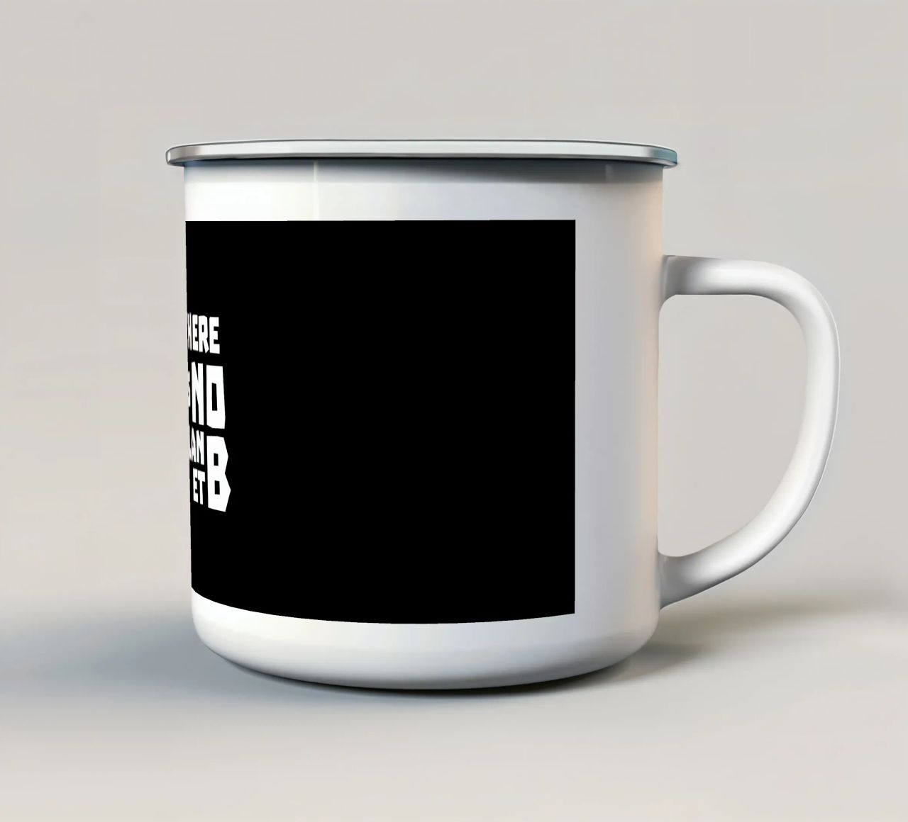 There is no planet b tazza in smalto da greencitiesmovement