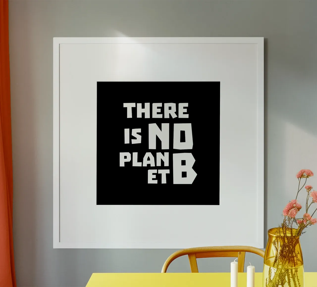 There is no planet b poster da greencitiesmovement