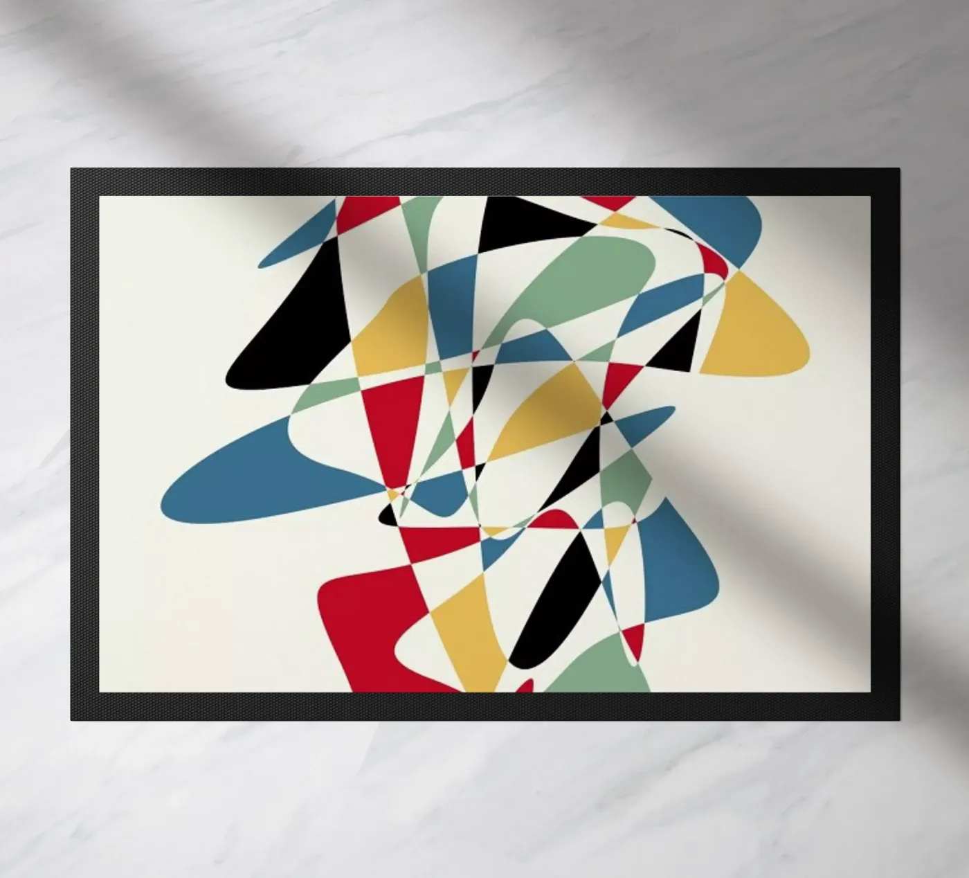 Abstract doormat by The Poster Kid
