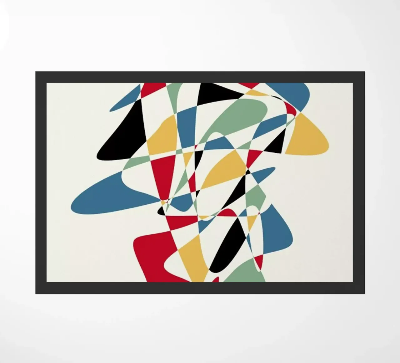 Abstract doormat by The Poster Kid