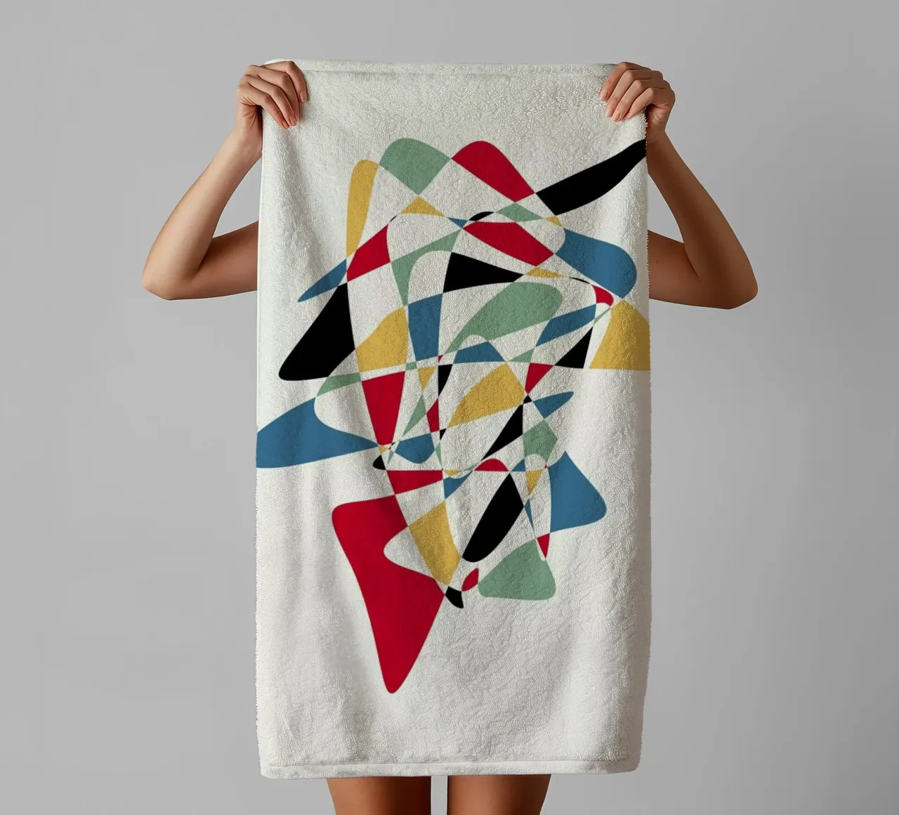 Abstract asciugamano da bagno da The Poster Kid